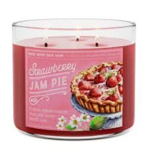 B2G1 Goose Creek STRAWBERRY JAM PIE 3-Wick Candle